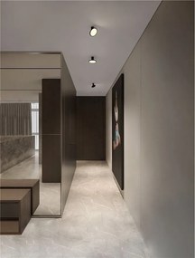 Plafoniera LED design ambiental EKEI negru