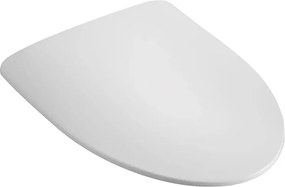 Capac wc soft close si demontare rapida alb lucios Foglia Alice