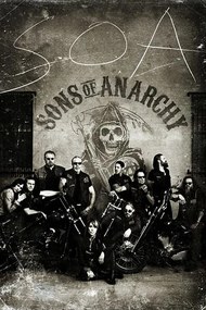 Poster Sons of Anarchy - Vintage, (61 x 91.5 cm)