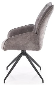 Scaun rotativ K553 stofa gri
