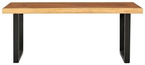 337988 vidaXL Măsuţă de cafea, 102x54x41 cm, lemn masiv de suar