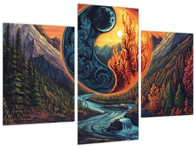 Tablou - Elementele (90x60 cm)