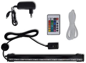 vidaXL Lampă LED submersibilă de acvariu cu bule, 32 cm, RGB