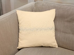 Husa de perna decorativa STONY 40x40 cm, crem