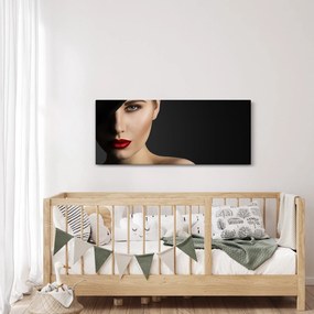Tablou - Portretul femeii cu pălărie (120x50 cm)