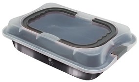 Tava cu capac de plastic Carbon Pro Berlinger Haus BH 7841