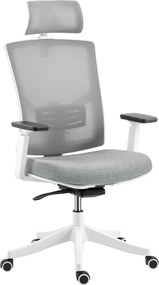 HOMCOM Scaun de Birou Ergonomic și Respirabil cu Suport Lombar Dinamic 4D, 64.5x62.5x112-122 cm, Multicolor | Aosom Romania