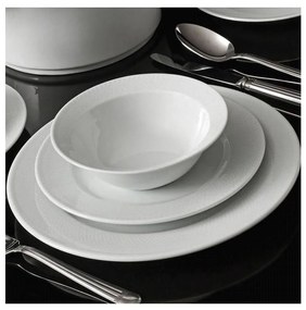 Set de veselă 24 piese alb/porțelan