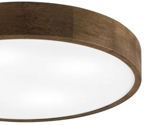 Brilagi - Plafonieră LED CARVALHO 4xE27/60W/230V, finisaj stejar-nuc, Ø 57,5 cm