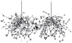 Lustra moderna design deosebit Monede 2 crom