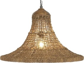 Lustră suspendată Balinese natural, 75x75x55 , din fibra naturală "Amani"