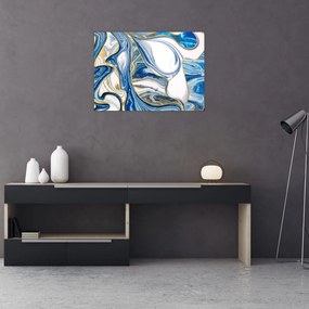 Tablou - Valuri de marmură (70x50 cm)