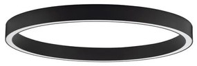 Lustra/Plafoniera LED design slim circular STING Black 100cm