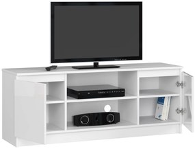 Masă TV Dariel (alb ultra lucios ). 1069055