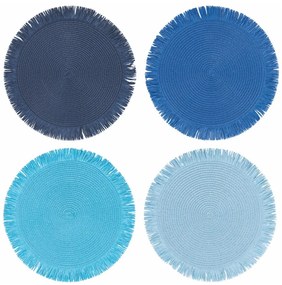 Suporturi pentru farfurii 4 buc. din hârtie ø 38 cm Shades of Ocean – VDE Tivoli 1996