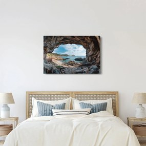 Tablou - Peșteră lângă mare (90x60 cm)