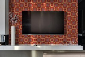 Panou decorativ pvc Model de panou floral arabian