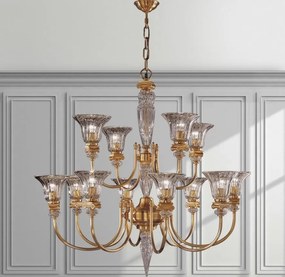 Candelabru LUX design clasic realizat manual Natascia