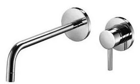 Paffoni LIGHT - baterie pentru lavoar, montaj în perete, crom lucios