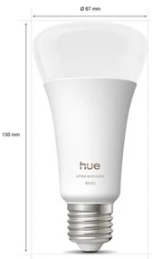 Bec LED dimabil Philips Hue WACA E27/11,8W/230V 1000-20000K