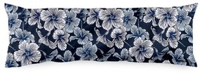 Față de pernă 4Home pentru perna Soțul de rezervă Hibiscus, 50 x 150 cm