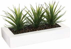 Set 3 plante artificiale aloe vera, 31 cm