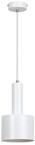 Pendul industrial design metalic Elliot alb 5601 RX