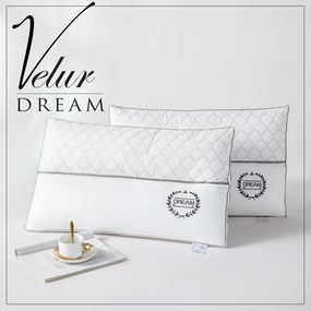 PERNĂ PUF GÂSCĂ „VELUR DREAM”