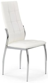 Scaun de masă WARMIS, 1 buc., alb