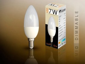 Bec LED Candel E14, dimable 7W 3000K SV-50089