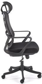 Scaun de birou Vesuvio negru H121 cm