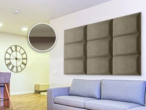 Panou tapițat Soundless 40x30 cm (gri maro). 1068512