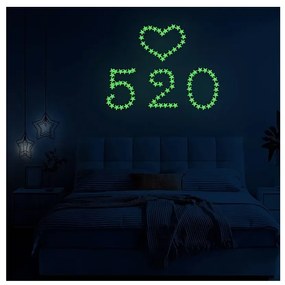 Steluțe luminoase pe perete 100 psc