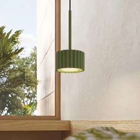 Sollux SL.2679 - Lustră suspendată pe cablu AURA 1xGX53/10W/230V verde