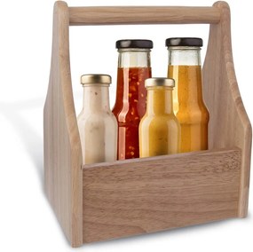 Organizator pentru mirodenii din lemn masiv – Orion