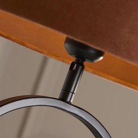 Veioza/Lampa de masa decorativa Modish negru/orange