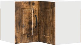 vidaXL Dulap de bucătărie Stejar fumuriu 57 x 57 x 40 cm Lemn compozit