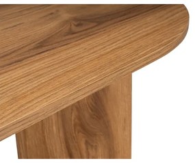 Măsuță de cafea OVAL 60x120 cm maro