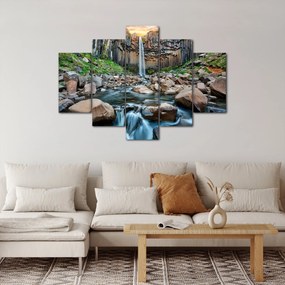 Tablou - Cascada Svartifoss, Islanda (150x105 cm)