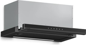 Klarstein Velaire hotă telescopică 60 cm, Elegantă, minimalistă, performantă, Clasa energetică A++, 896 m³/h