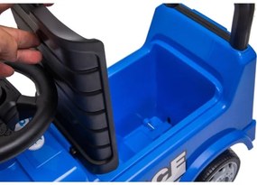 Bicicletă fără pedale Mercedes C-Class mașină de poliție, albastru