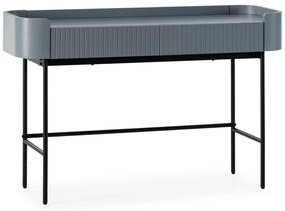Masă consolă albastră 40x120 cm Willa – MOME