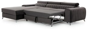 Supermobel Coltar GRAYSON, 278x92x205, velvet mat 38, stanga