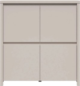 Comoda KASPIAN, casmir, PAL, 105x41x113 cm
