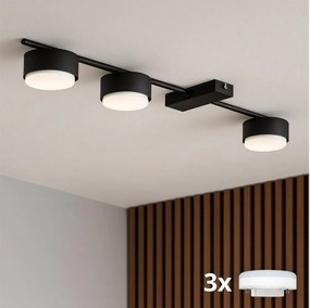 Brilagi - Spot LED RGB cu dimmer MONO 3xGX53/14W/230V Wi-Fi Tuya negru
