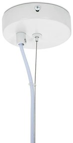 Lustra suspendata design decorativ Cloud alb 40cm