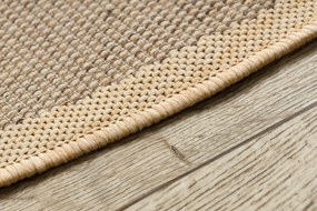 Covor sisal Floorlux rotund 20195 mais si coffee