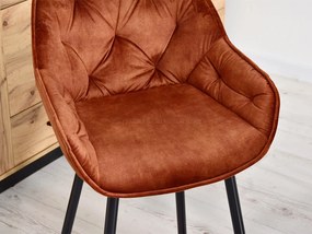 Scaun Lars (cupru + negru). 1110717