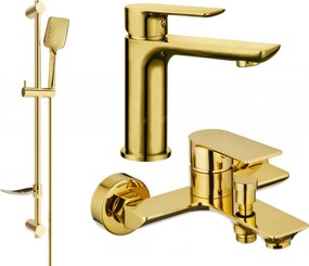 Mexen Alfa DF62 set de baie, auriu - 745703DF62-50