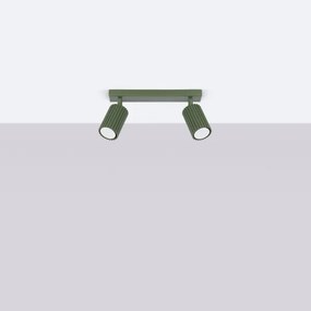 Brilagi - Spot CRESTO 2xGU10/10W/230V verde